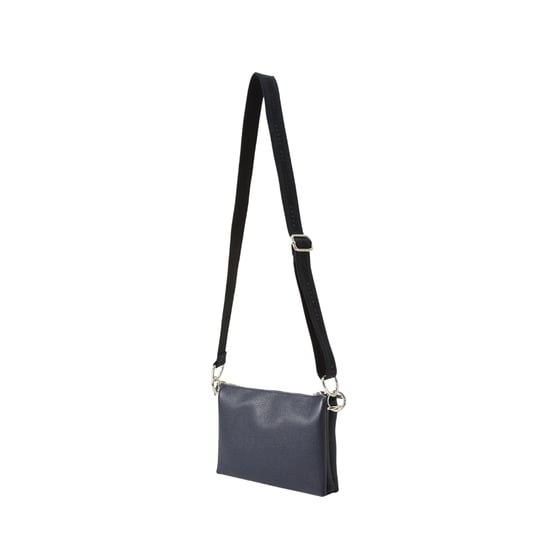 Ted Baker Darceyy Branded Webbing Leather Dark Blue Crossbody Bag - Image 5