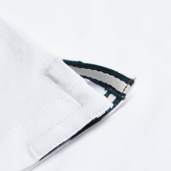 Ted Baker Tessman Box Bedrukt Wit T-shirt - Image 4