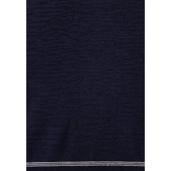 Ted Baker Eriks Regular T-shirt Met Textuur Aan De Voorkant, Marineblauw - Image 5