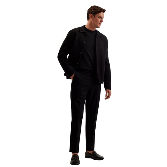 Ted Baker Freder Zwaar Gebreid Zwart Vest - Image 2