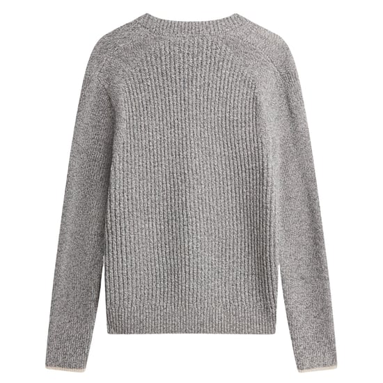 Ted Baker Alman Geribbeld Grijs Vest Met Knoopsluiting - Image 2