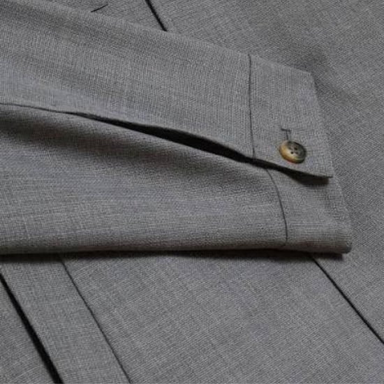 Ted Baker Selwynj Lightweight Grey Wool Blend Jacket - Image 4