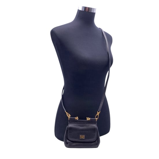 Dolce & Gabbana leren crossbodytas Sicilië - Image 2