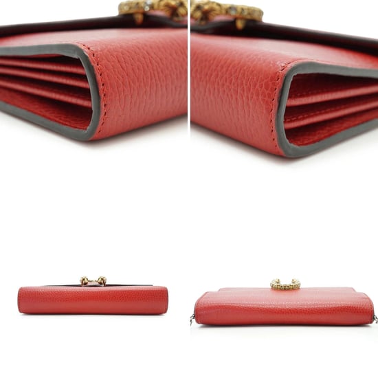 Gucci leren crossbodytas Dionysus portemonnee met ketting - Image 4