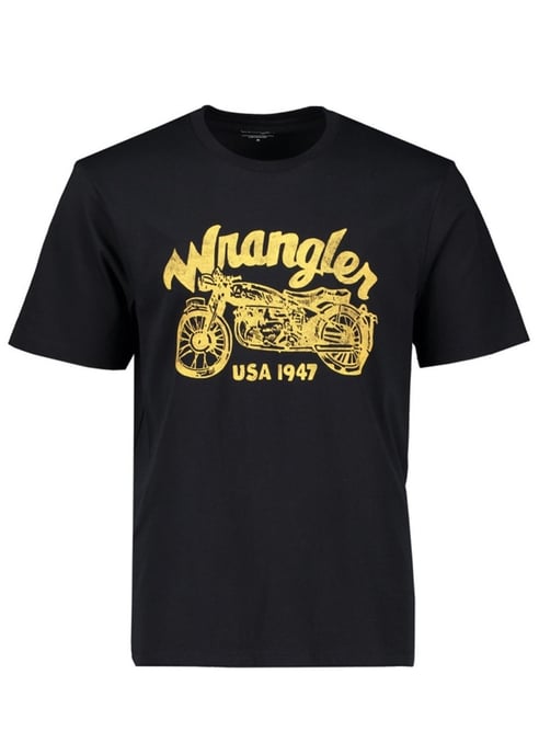 GB - Wrangler - AMERICANA TEE BLACK - Image 6