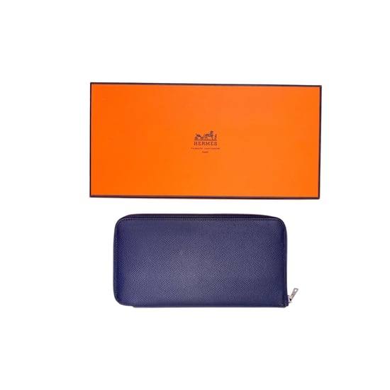 Hermes leren portemonnee Azap - Image 6