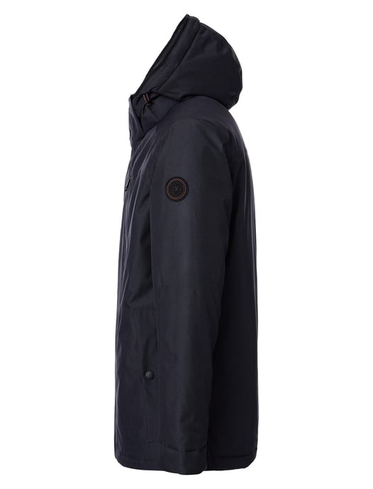 Casa Moda effen donkerblauwe winterjas normale fit - Image 3