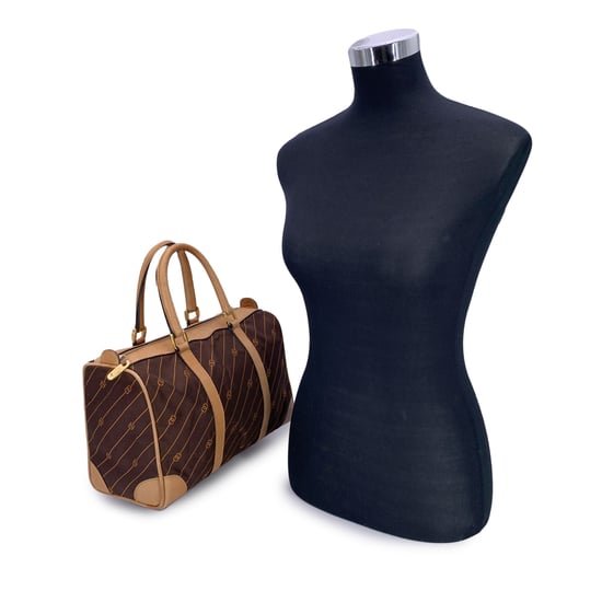 Gucci Vintage stoffen handtas Boston - Image 2