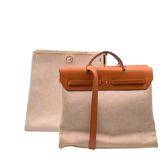 Louis Vuitton Vintage Tygväska Herbag - Image 3