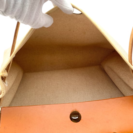 Louis Vuitton Vintage Tygväska Herbag - Image 6