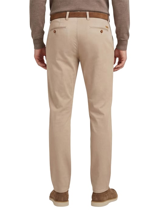 Gardeur pantalon flatfront effen beige - Image 2