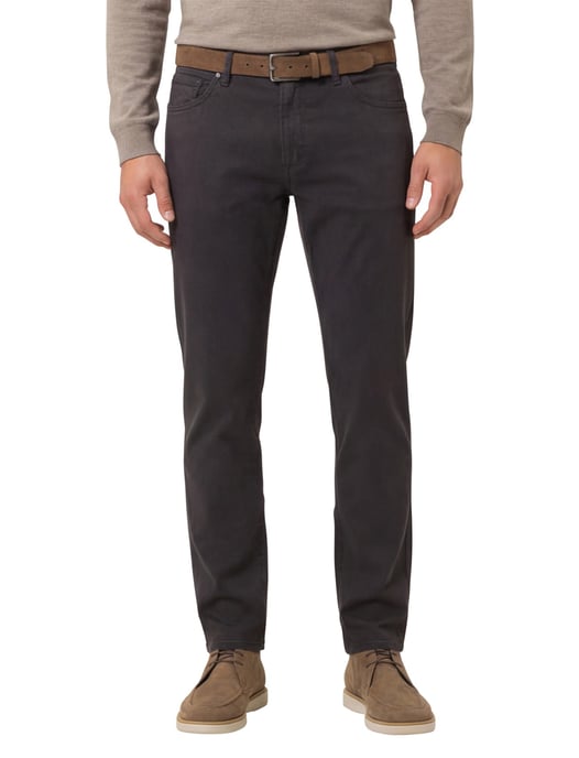 jeans Brax Chuck antraciet katoen effen - Image 1