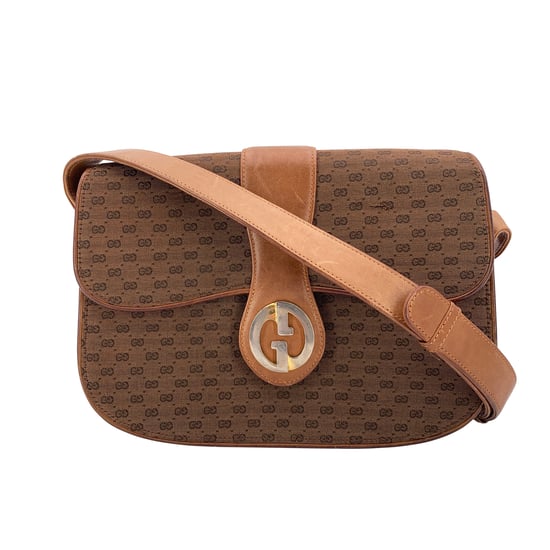 Gucci Vintage stoffen schoudertas Micro GG - Image 1
