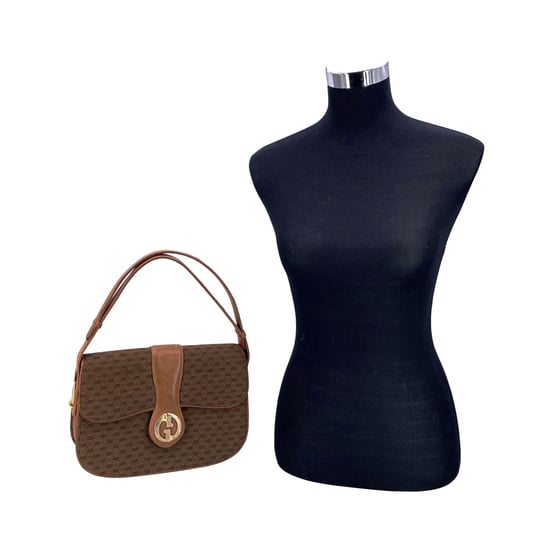 Gucci Vintage stoffen schoudertas Micro GG - Image 2