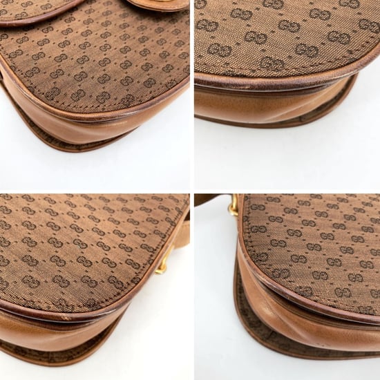 Gucci Vintage stoffen schoudertas Micro GG - Image 6