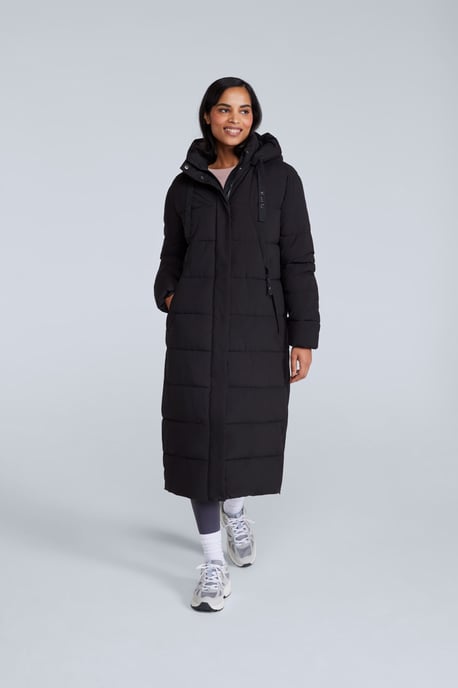 'Comfort Cloud' Women's Coat Water Resistant Padded Jacket Black - Image 1