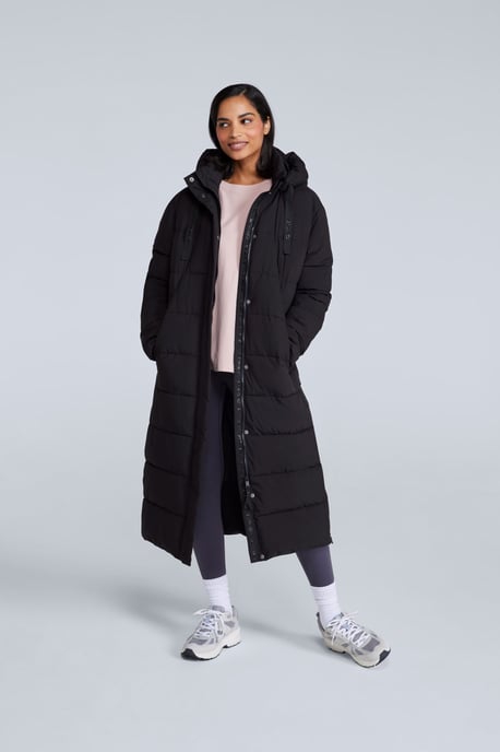 'Comfort Cloud' Women's Coat Water Resistant Padded Jacket Black - Image 4