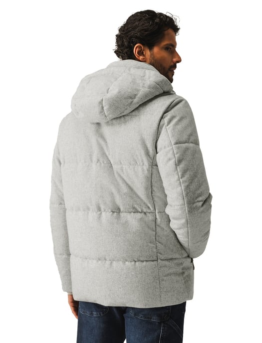 Winterjas State of Art Regular fit gemeleerd wol - Image 2