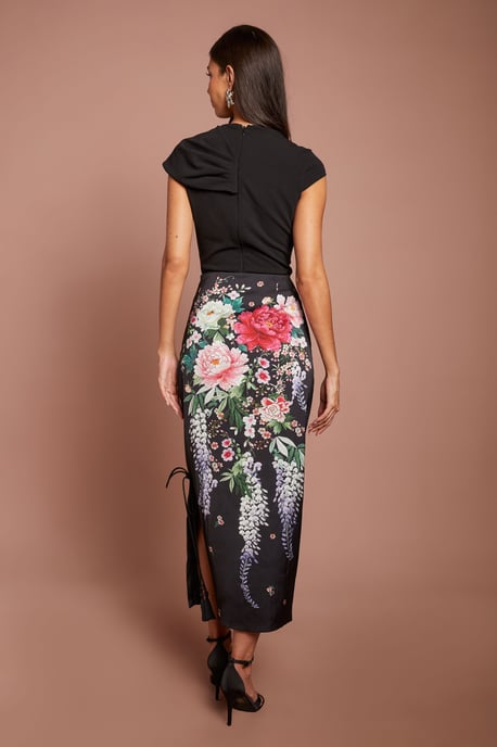 Short Sleeve Twist Detail Bodysuit - Image 3