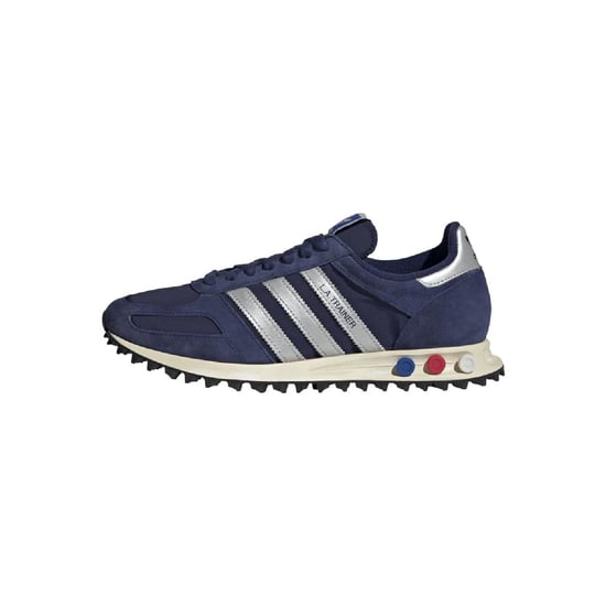 Men's adidas Originals La Trainer OG in dark blue - Image 2