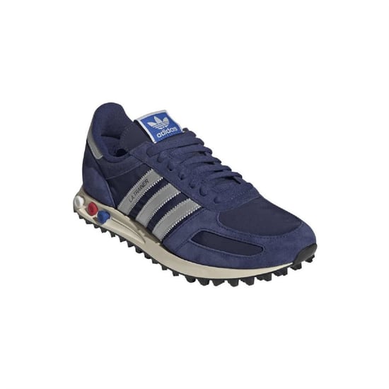 Men's adidas Originals La Trainer OG in dark blue - Image 6