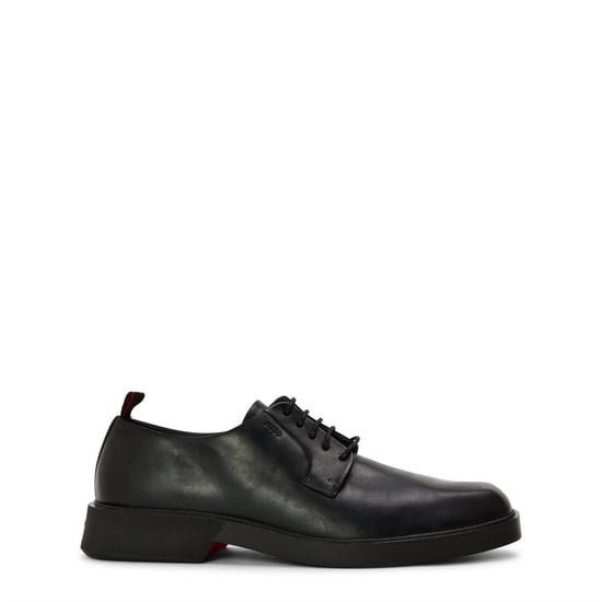 Men's Hugo Derby Lace up Shoes in Black - Image 1