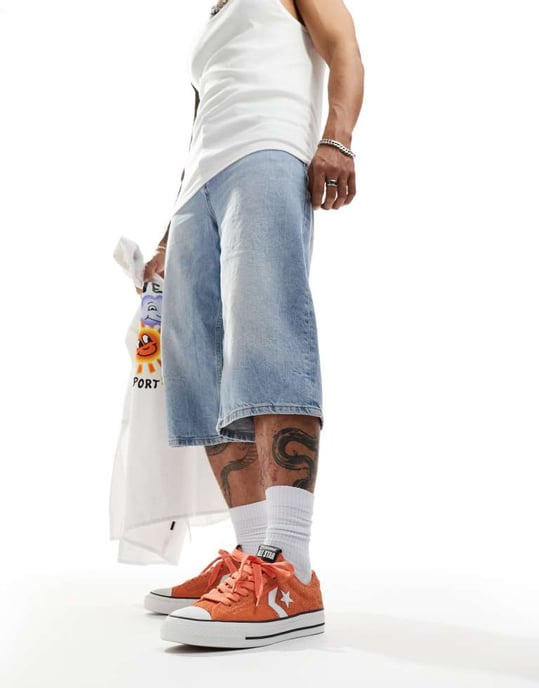 Converse Star Player 76 Ox sneakers i orange - Image 4