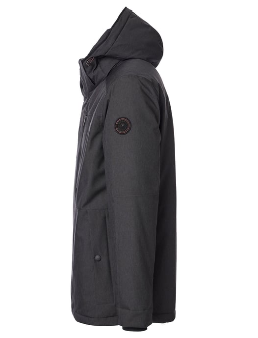 Casa moda effen grijs winterjas normale fit - Image 3