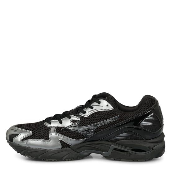 Men's Mizuno Wave Rider 10 in Black - Image 2