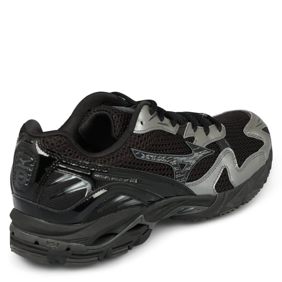 Men's Mizuno Wave Rider 10 in Black - Image 4