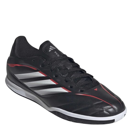 Boys adidas Copa Pure iv in Blk/Crbn/Ngtmet - Image 3