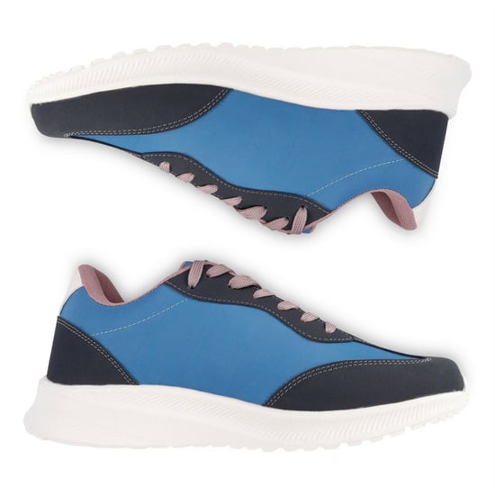 Women's Regatta Ladymarinere Low Top Lace-Up Sneakers in CorBl/Tdstol - Image 3