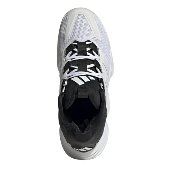 Women's adidas Courtstabil Walking Shoes with Lace-Up Closure in wht/wht/Cblack - Image 5