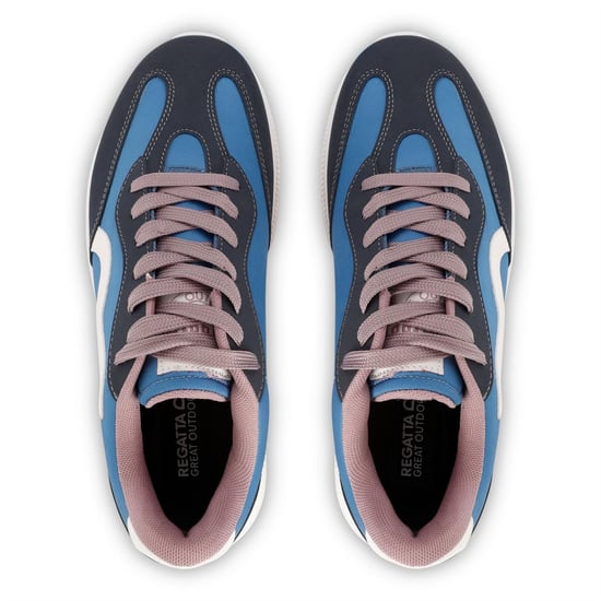 Women's Regatta Ladymarinere Low Top Lace-Up Sneakers in CorBl/Tdstol - Image 6