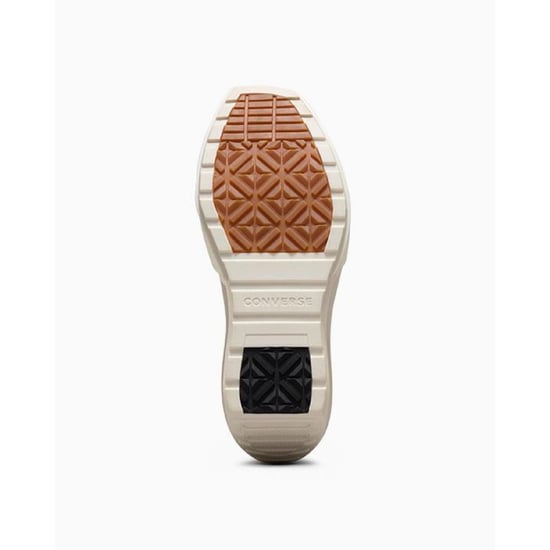 Women's Converse Chuck 70 De Luxe Wedge Heeled Trainers in 286-Egret/Bla - Image 4
