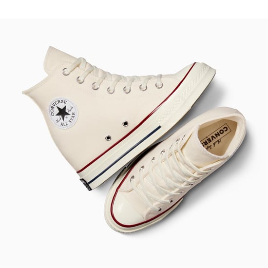 Women's Converse Chuck 70 Trainers in 286-Egret/Bla - Image 4