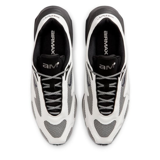 Women's Nike Air Max Muse Textured Walking Shoes in Summit Whit - Image 5