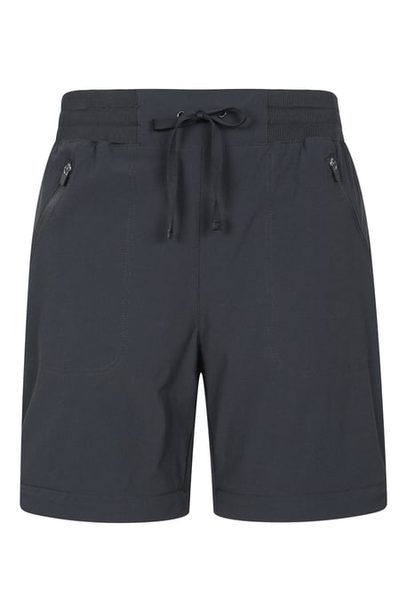'Explorer' Women's Shorter Zip Off Trouser Lightweight Hiking Convertible Pants Black - Image 6