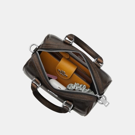 Mini Rowan Crossbody Bag In Loved Leather - Image 4