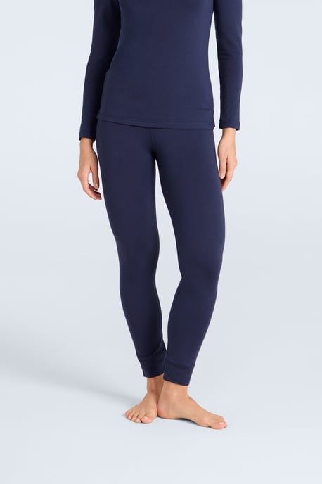 'Blaze' Women's Thermal Leggings Warm Cosy Base Layer Bottoms Navy - Image 4