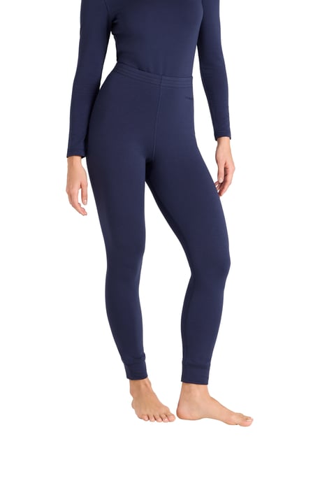 'Blaze' Women's Thermal Leggings Warm Cosy Base Layer Bottoms Navy - Image 5