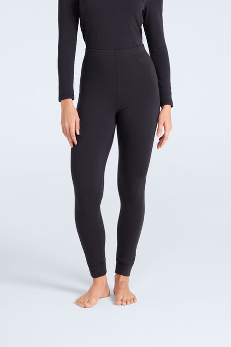 'Blaze' Women's Thermal Leggings Warm Cosy Base Layer Bottoms Black - Image 2
