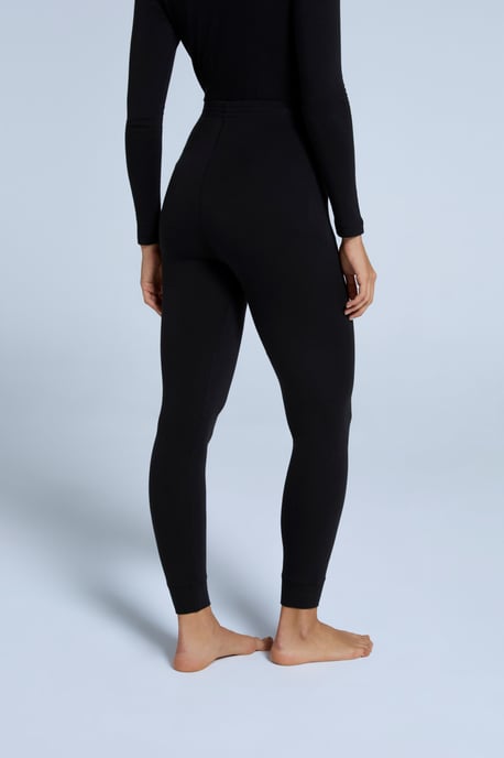 'Blaze' Women's Thermal Leggings Warm Cosy Base Layer Bottoms Black - Image 5