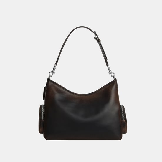 Laurel Shoulder Bag With Pockets In Loved Leather - Image 3