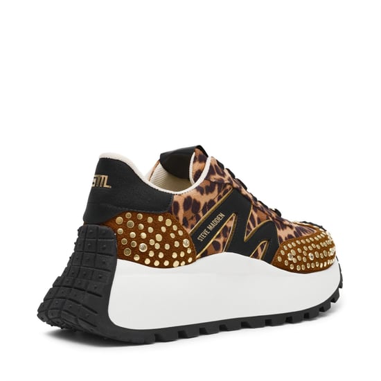 Women's Steve Madden Supercampo S Leopard Walking Sneakers in LEOP MULTI - Image 2
