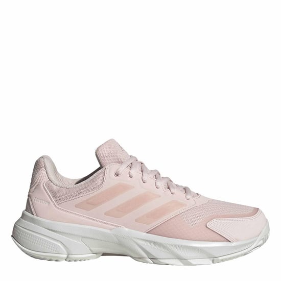Women's adidas Courtjam Low Top Walking Sneakers in Wonqua/Crywht - Image 1