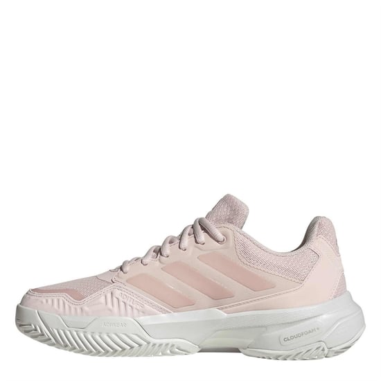 Women's adidas Courtjam Low Top Walking Sneakers in Wonqua/Crywht - Image 2