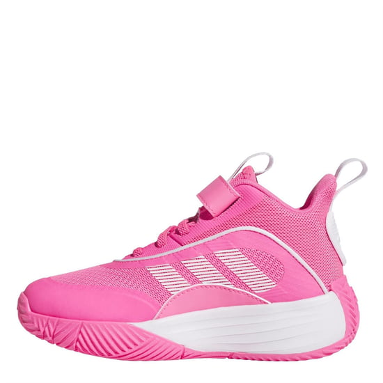 Boys adidas Ownthegame 3. in Lucpnk/wht - Image 2