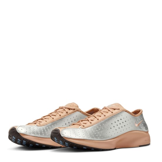Women's Nike Air Superfly Metallic Low Top Sneakers in Elm/Mtlc Silv - Image 3