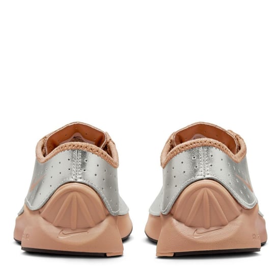 Women's Nike Air Superfly Metallic Low Top Sneakers in Elm/Mtlc Silv - Image 4